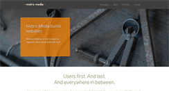 Desktop Screenshot of metricmedia.com